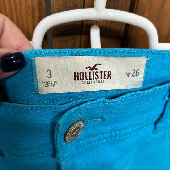 Hollister size 3 blue shorts - Picture 7 of 10